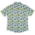 Butterfly Cycle Button Up Shirt Geek Nerd adult sizing botany print Design by Julie Kitzes