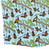 Butterfly Cycle Button Up Shirt Geek Nerd adult sizing botany print Design by Julie Kitzes