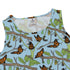 Butterfly Cycle Dress Geek Nerd botany print Design by Julie Kitzes lx - C