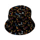 Butterfly Spring Bucket Hat Geek Nerd 0925 Animal Patterns Design by Tobe Fonseca