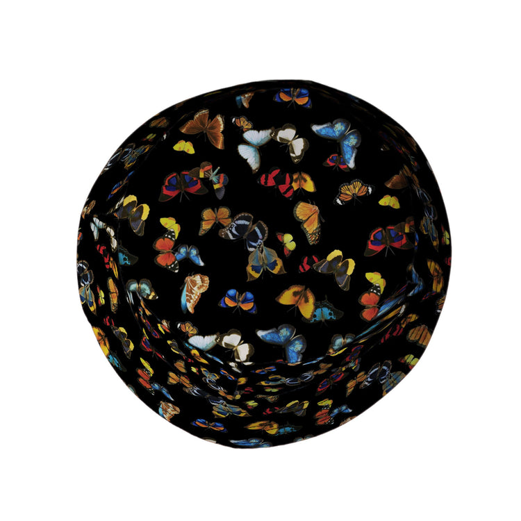 Butterfly Spring Bucket Hat Geek Nerd 0925 Animal Patterns Design by Tobe Fonseca