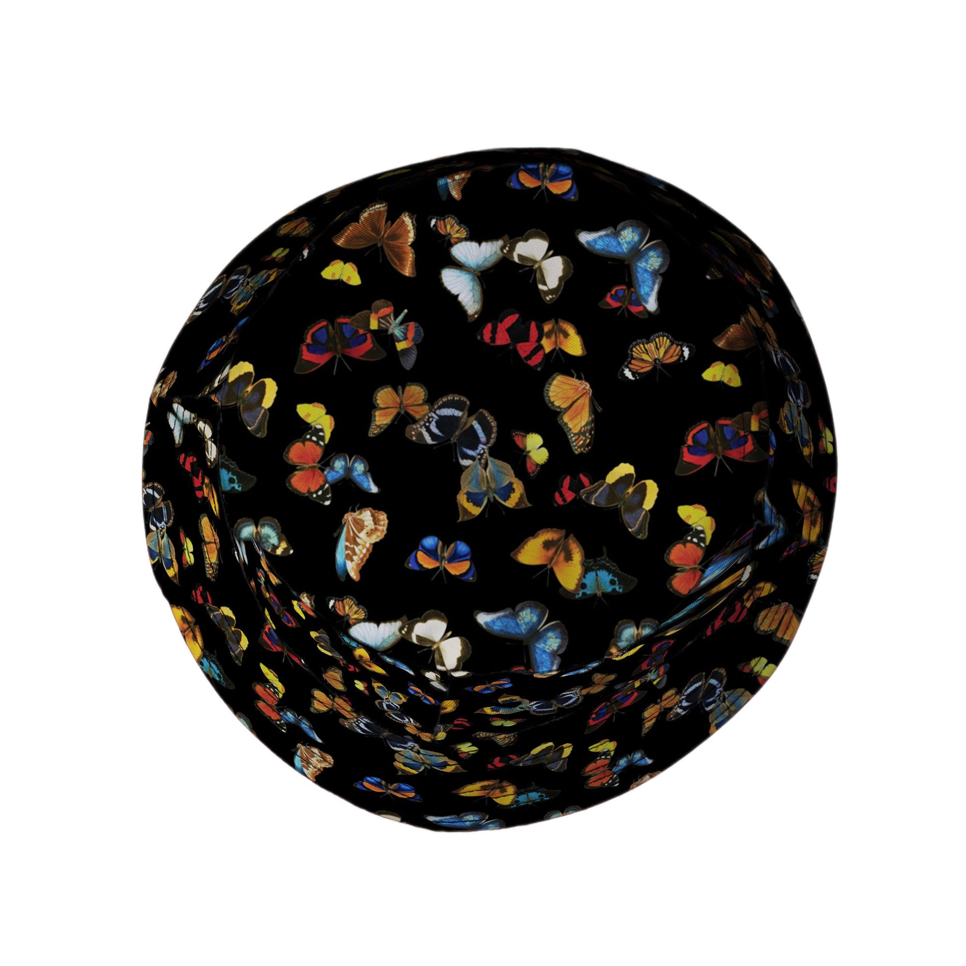 Butterfly Spring Bucket Hat Geek Nerd 0925 Animal Patterns Design by Tobe Fonseca