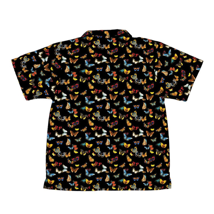 Butterfly Spring Youth Hawaiian Shirt Geek Nerd 0925 Animal Patterns Botany Print