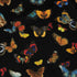 Butterfly Spring Long Sleeve Button Up Shirt Geek Nerd 0925 adult sizing All Adult Button Up Shirts