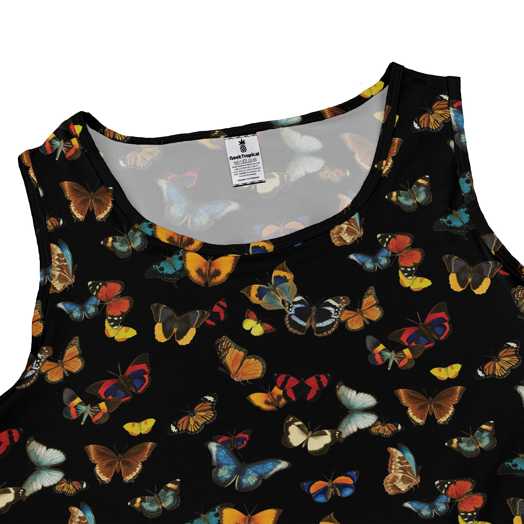 Butterfly Spring Dress Geek Nerd 0925 Animal Patterns Design by Tobe Fonseca