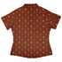 Cactus Spike Desert Dark Curvy Button Up Shirt womens back