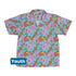 California Flowers Youth Hawaiian Shirt Geek Nerd botany print Design by Julie Kitzes q225