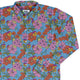 California Flowers Long Sleeve Button Up Shirt Geek Nerd adult sizing botany print Design by Julie Kitzes