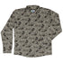 Candelabra and Crows Long Sleeve Button Up Shirt front