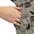 Candelabra and Crows Sleeveless Dress Pocket