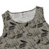 Candelabra and Crows Sleeveless Dress close front