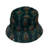 Candlelight Pine Cone Bucket Hat Gray Stitching