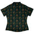 Candlelight Pine Cone Curvy Button Up Shirt womens back