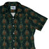 Candlelight Pine Cone Curvy Button Up Shirt womens top right