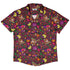 Candy Corn Dragon Button Up Shirt Geek Nerd adult sizing Designed by Rose Khan Fantasy Prints