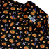 Candy Corn Pumpkins Button Up Shirt Neck