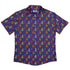 Candy Pumpkin Dragons Button Up Shirt Geek Nerd adult sizing Designed by Rose Khan Fantasy Prints