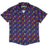 Candy Pumpkin Dragons Button Up Shirt Geek Nerd adult sizing Designed by Rose Khan Fantasy Prints