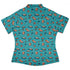 Capybara Springs Curvy Button Up Shirt Geek Nerd 0925 All Adult Button Up Shirts Animal Patterns