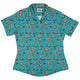 Capybara Springs Curvy Button Up Shirt Geek Nerd 0925 All Adult Button Up Shirts Animal Patterns