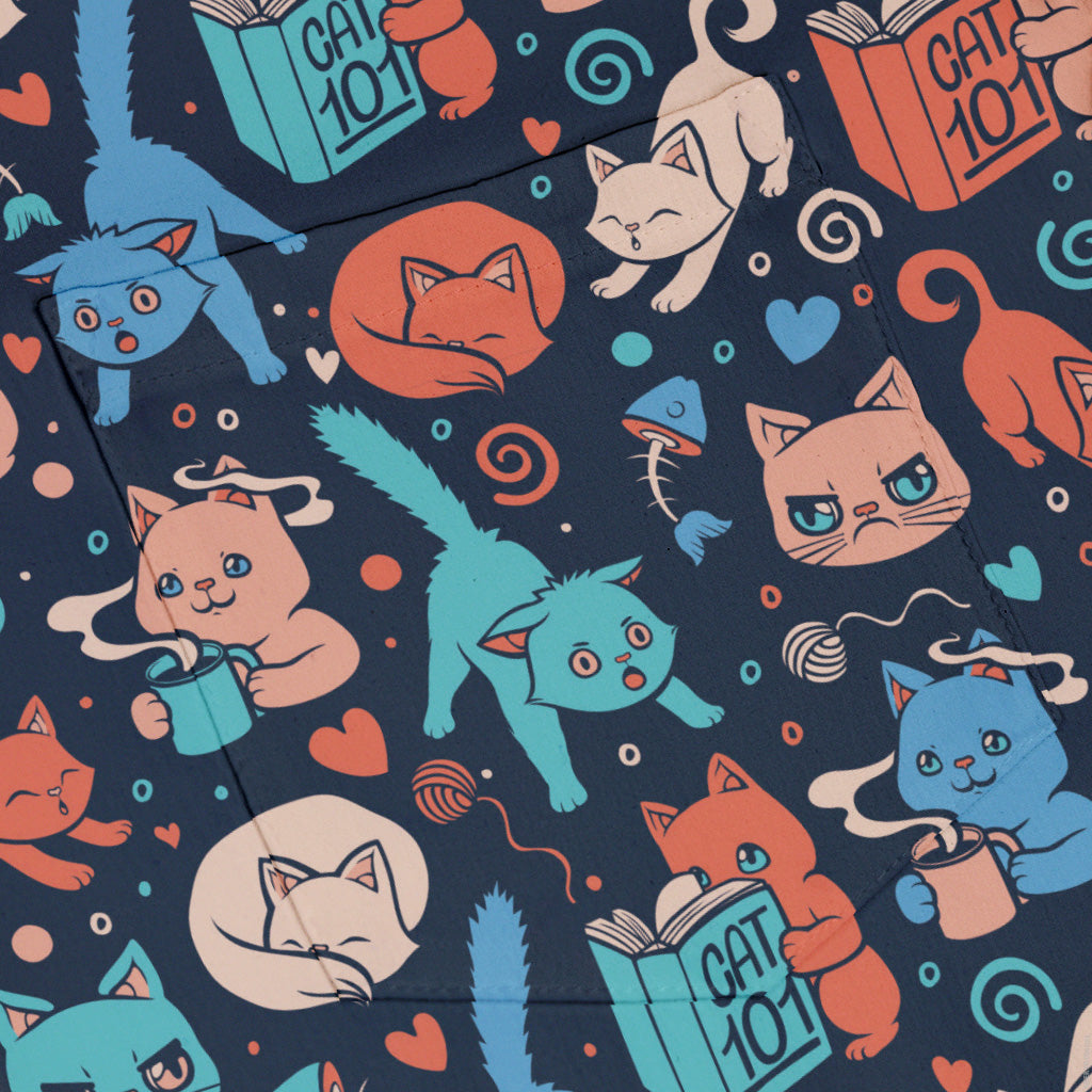 Cat 101 Button Up Shirt Pocket