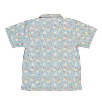 Cat Kakigori Anime Youth Hawaiian Shirt - Animal Patterns - Anime - Design by Ardi Tong