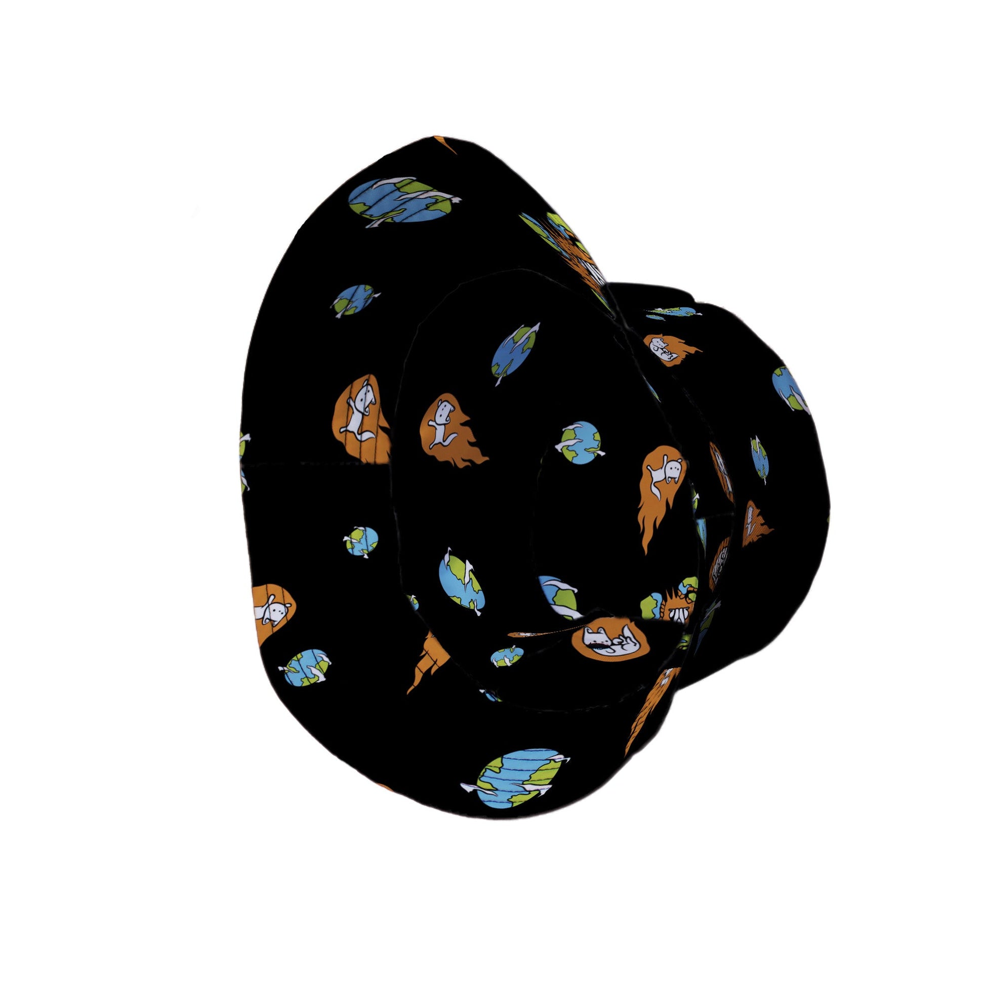 Cat Meteor Shower Space Bucket Hat