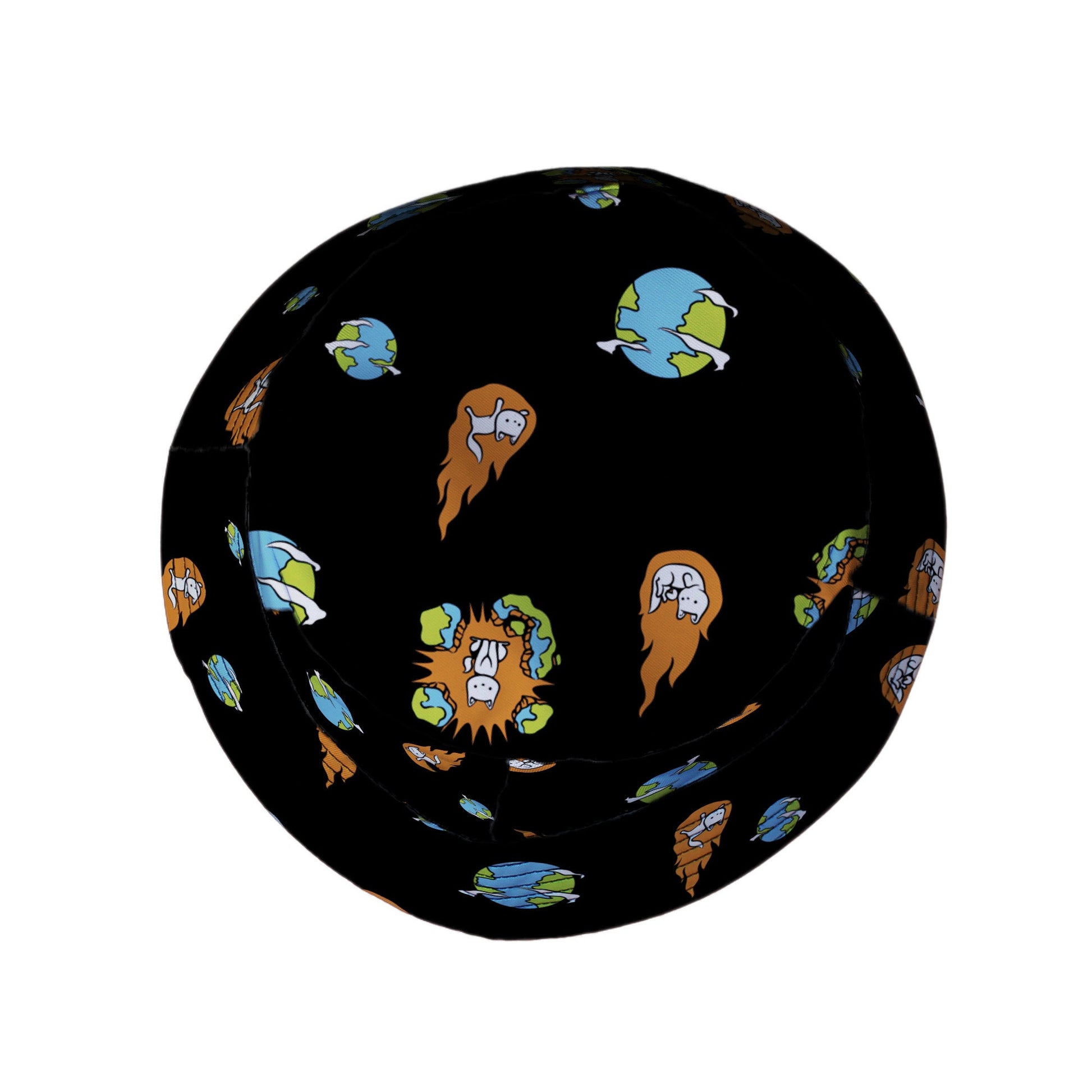 Cat Meteor Shower Space Bucket Hat