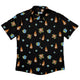Cat Meteor Shower Space Button Up Shirt - adult sizing - Animal Patterns - Design by Tobe Fonseca