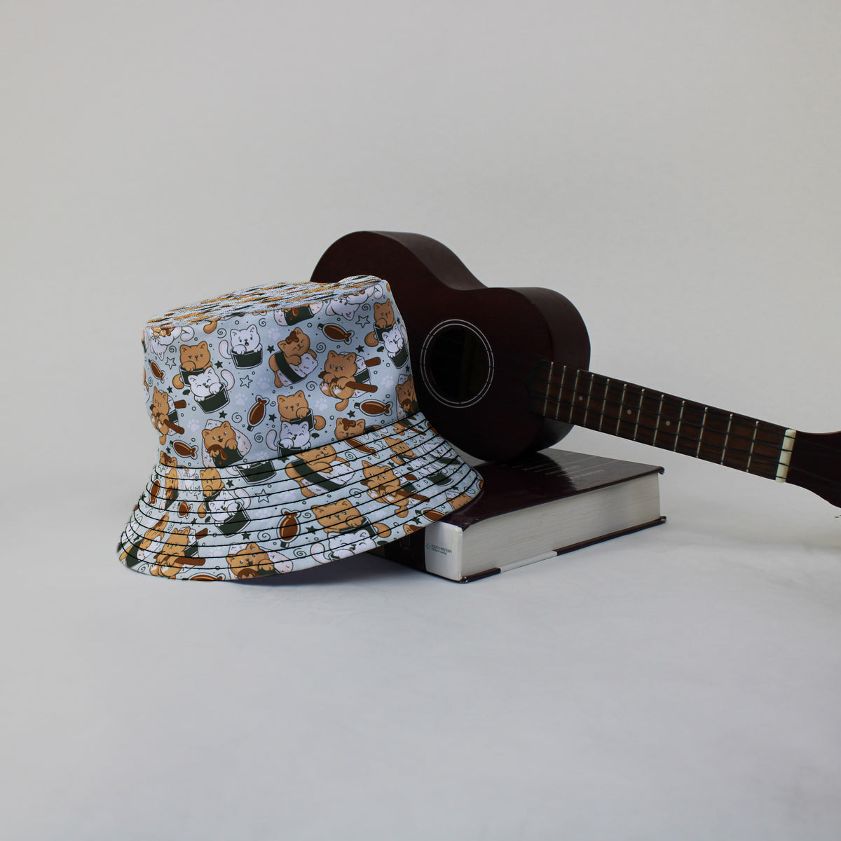 Cat Sushi Bucket Hat Lifestyle