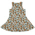 Cat Sushi Sleeveless Dress back