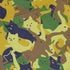 Catmouflage Cat Army Button Up Shirt Pocket