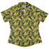 Catmouflage Cat Army Curvy Button Up Shirt womens front