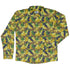 Catmouflage Cat Army Long Sleeve Button Up Shirt front