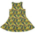Catmouflage Cat Army Sleeveless Dress back