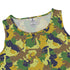 Catmouflage Cat Army Sleeveless Dress close front