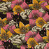 Cats in a Field of Flowers Button Up Shirt Pocket