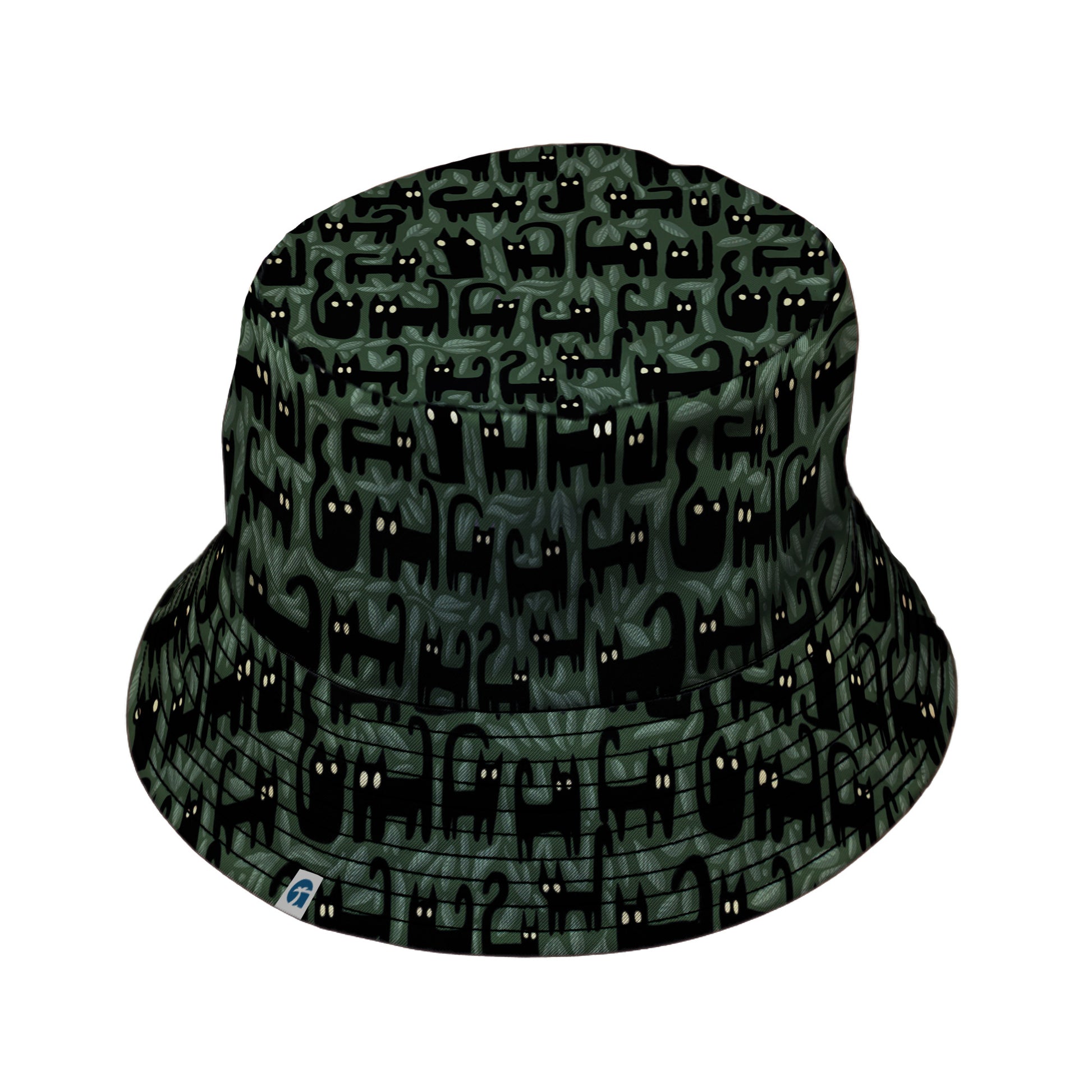 Cats in the Leaves Bucket Hat 1