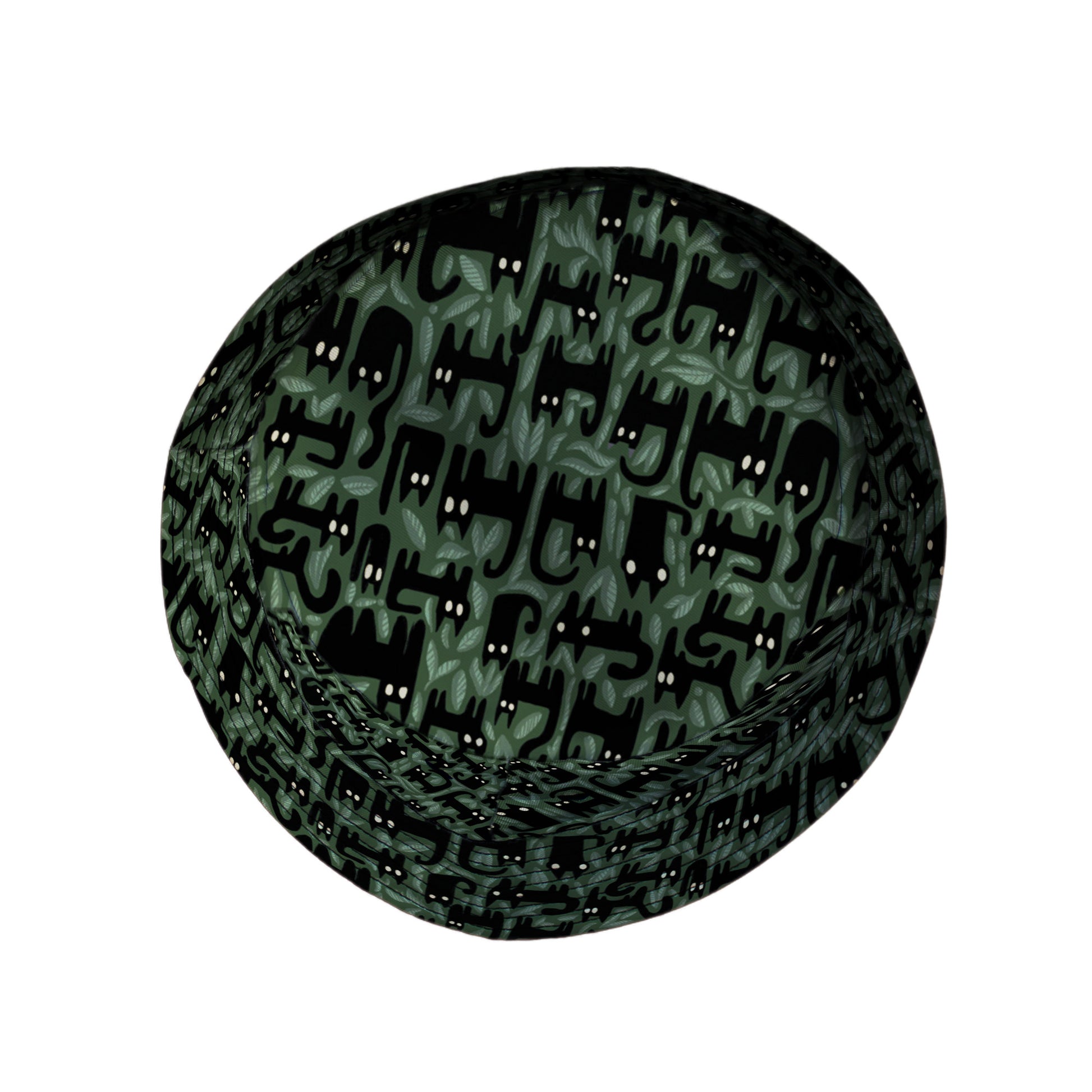Cats in the Leaves Bucket Hat 3