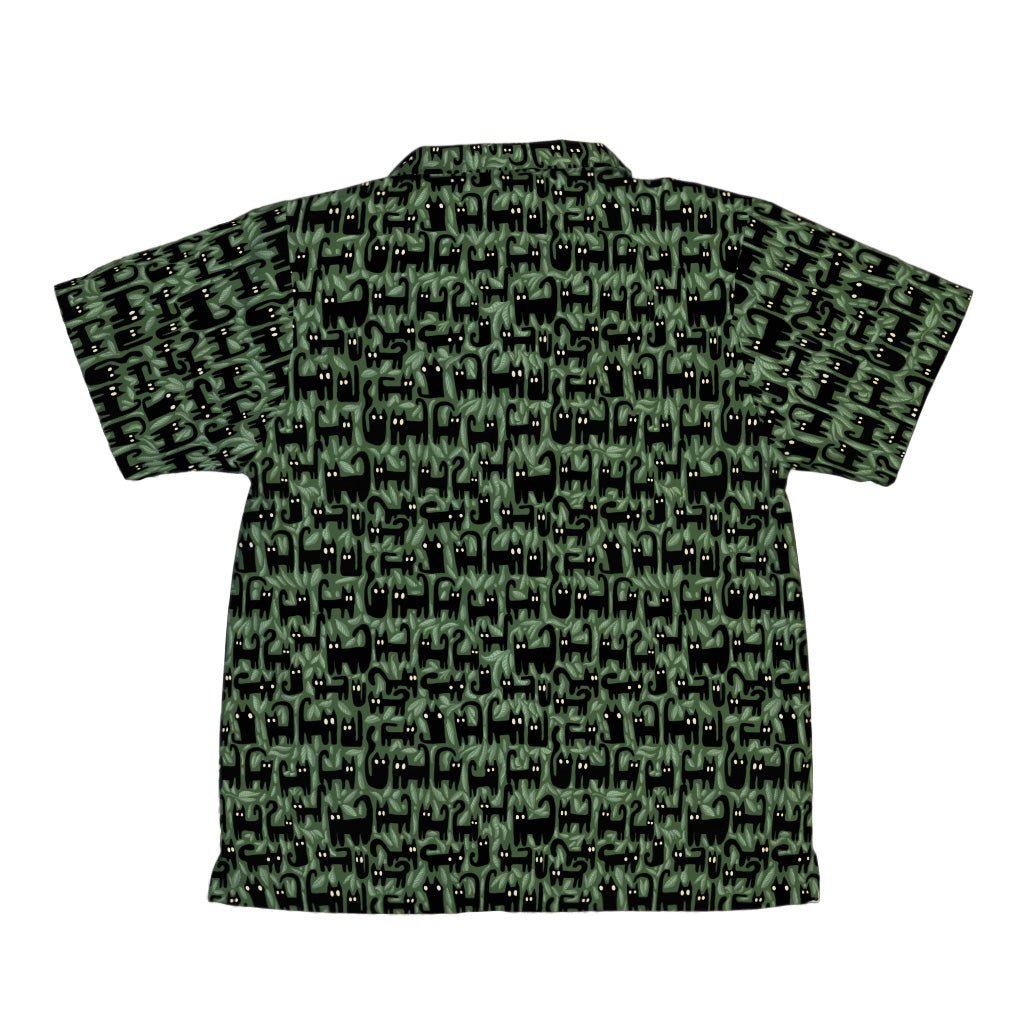 Cats in the Leaves Youth Hawaiian Shirt 2