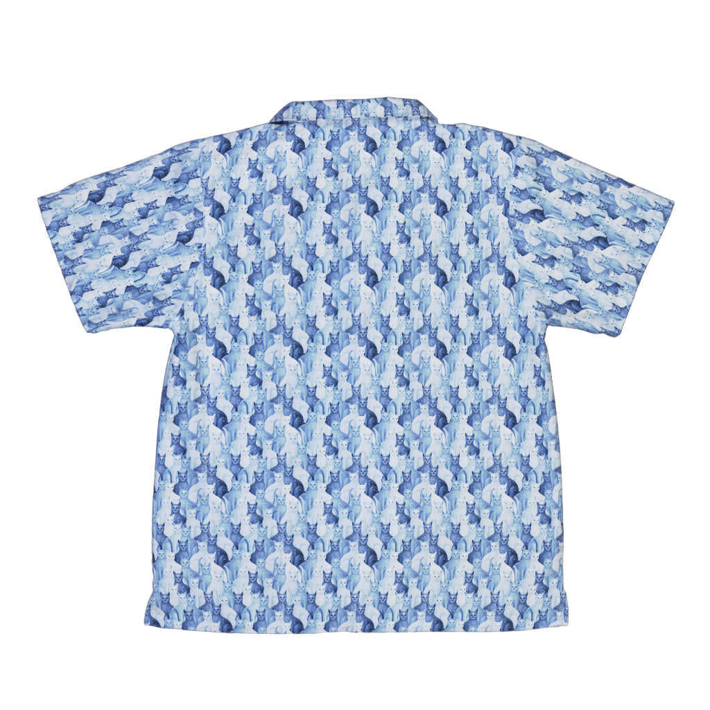 Celestial Cats Youth Hawaiian Shirt Back