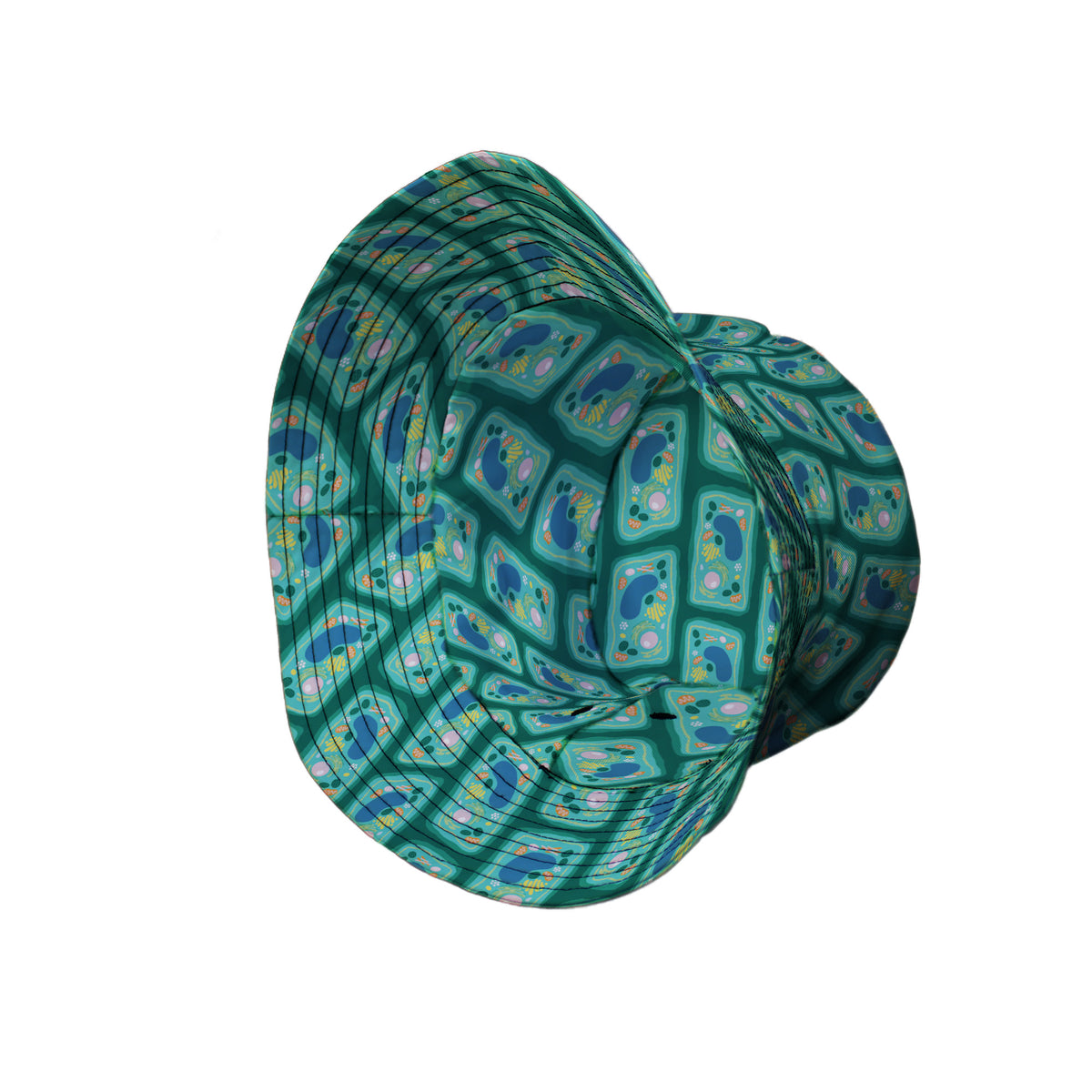 Cellular Botany Bucket Hat Side View