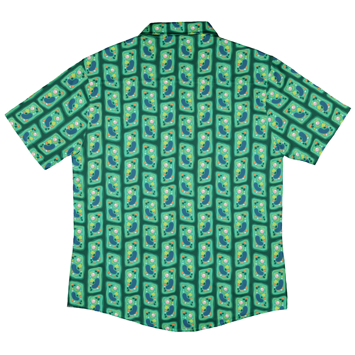 Cellular Botany Button Up Shirt Back