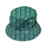 Cellular Botany Labels Bucket Hat Gray Stitching