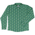 Cellular Botany Labels Long Sleeve Button Up Shirt front
