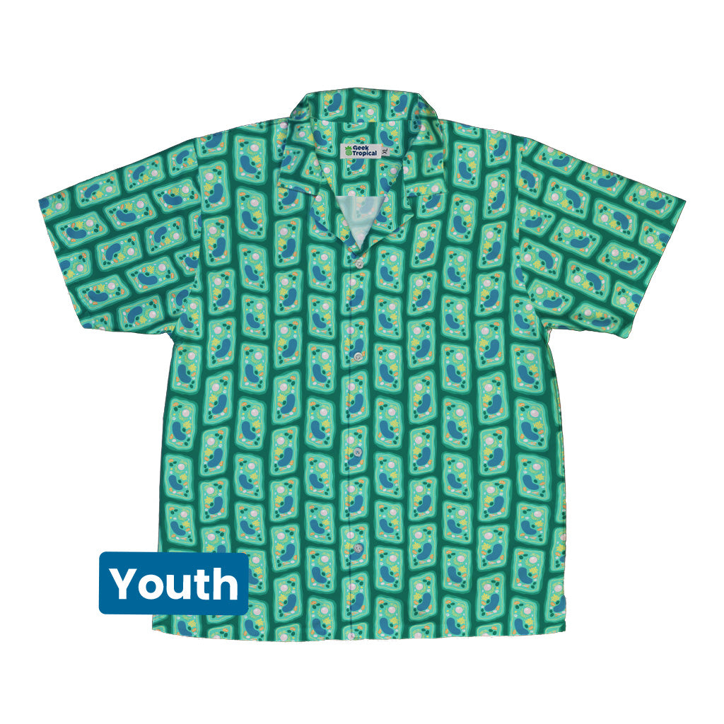 Cellular Botany Youth Hawaiian Shirt Front