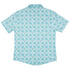 Celtic Knot Paws Teal Button Up Shirt Back