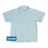 Celtic Knot Paws Teal Youth Hawaiian Shirt Front