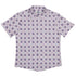 Celtic Knots Paws Lilac Button Up Shirt Flat Front