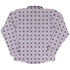 Celtic Knots Paws Lilac Long Sleeve Button Up Shirt back
